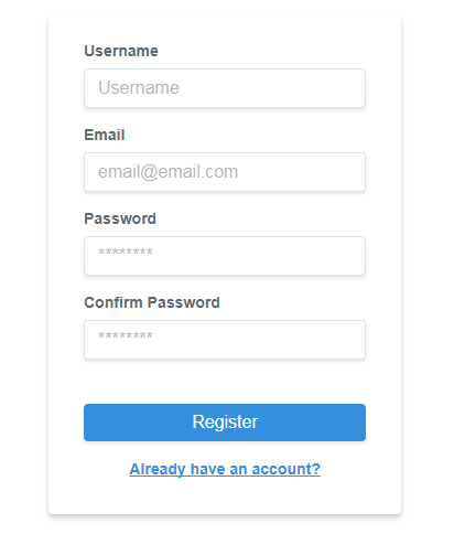 Tailwind Register
